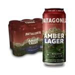 Cerveza Amber Lager Patagonia  Pack Latas 473 CC 6 Unidades