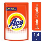 Jabón Líquido Ace Clásico Recarga 1,4 L