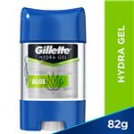 Gel Antitranspirante GILLETTE Hydra Gel Aloe 82 G