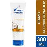 HEAD & SHOULDERS Hidratación Aceite De Coco Acondicionador Control Caspa 300 Ml
