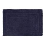 Alfombra Baño Cuadro Azul Oscuro 45x65 Cm