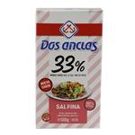 Sal Fina 33% Menos Sodi Dos Anclas Est 500 Grm