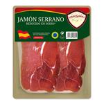 Jamón Serrano Reducido En Sa LOURISIERRA Paq 120 Grm