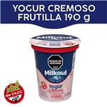 Yogur Batido Frutilla MILKAUT 190 Gr