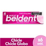 Chicles Globo Beldent X 10 Grm