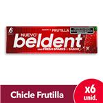 Chicles Frutilla Beldent X 10 Grm