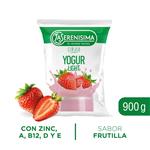 Yogur Bebible Descremado La Serenisima Frutilla 900 Gr