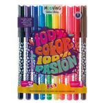 Marcadores De Colores MOOVING 100 Color 100 Pasión Varios Colores 10 Unidades