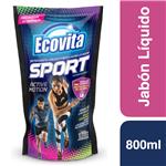 Jabon Liquido Sport ECOVITA Doy 800 Ml