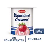 Yogur Entero Yogurisimo Cremix Frutilla 120 Gr