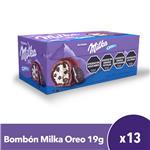 Caja Bombón De Chocolate MILKA Oreo 13u X 19g