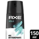Desodorante Antitranspirante AXE Apollo En Aerosol 150 Ml