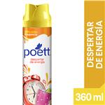 Desodorante De Ambiente POETT Despertar De Energía (Aerosol) 360ml