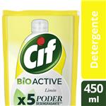 Detergente Cif Limón 450 Ml Recarga