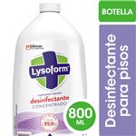 Limpiador Líquido Desinfectante Concentrado Para Pisos LYSOFORM Lavanda Botella 800ml