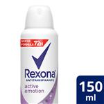 Desodorante Antitranspirante Rexona Active Emotion En Aerosol 150 Ml
