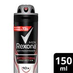 Desodorante Antitranspirante Rexona Hombre Antibacterial En Aerosol 150 Ml