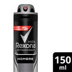 Desodorante Antitranspirante Rexona Hombre En Aerosol 150 Ml