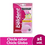 Beldent Chicle Globo Pack X 4 Un 10gr