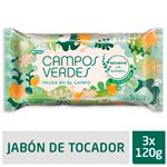 Jabon Tocador Pausa E/E Camp Campos Verd Paq 360 Grm