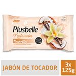 Jabon Tocador Nutricion X3 Plusbelle Paq 375 Grm