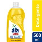 Detergente Ala Ultra Limón Y Eucalipto 500 Ml