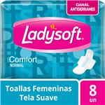 Toallas Femeninas LADYSOFT Normal Comfort X8 Un