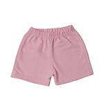 Shorts Niña Liso Color Rosa Talle 2