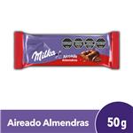 Chocolate Con Almendras MILKA Leger 50g