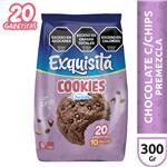 Premezcla Para Cookies Sabor Chocolate Y Chips EXQUISITA 300g