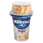 Yogur Entero Con Cereal Vainilla Milkaut Pot 155 Grm