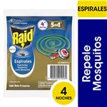 Espiral Insecticida Repelente RAID 4 Uni