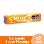 Caramelos Vita-C Sabor Naranja Halls Paq 28 Grm
