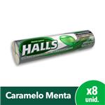 Caramelos Free Menta Halls Paq 22 Grm