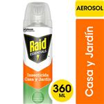 Insecticida RAID Essentials Casa Y Jardín En Aerosol 280gr