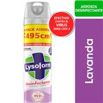 Desinfectante D/Ambiente Lavanda Lysoform Aer 495 Cmq