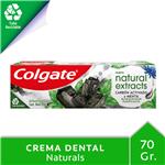 Pasta Dental COLGATE Natural Extracts Carbón Activado Y Menta 70g
