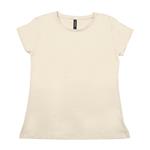 Remera Mujer Basica Color Beige Talle M