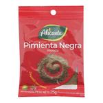 Pimienta Negra Molida Alicante Sob 25 Grm