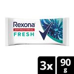 Jabon Antibacterial Fresh X3 Unidades Rexona Paq 270 Grm