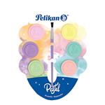 Acuarela Pelikan 6 Unidades Varios Colores Pastel Con Pincel