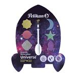 Acuarela PELIKAN Universe 6 Unidades Varios Colores Con Pincel