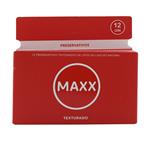 Preservativos De Latex Texturado Maxx Cja 12 Uni
