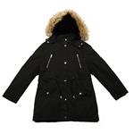 Campera Mujer Parka Color Negra Talle 48