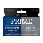 Preservativos Mix Lubricado+Super Fino PRIME 6 Uni