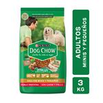 Alimento Para Perros Adultos Mini Y Pequeños Sabor Carne Y Pollo Dog Chow Bsa 3 Kgm