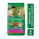 Alimento Para Perros Longevos Todos Los Tamaños Sabor Carne Y Pollo Dog Chow Bsa 3 Kgm