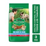 Alimento Para Perros Adultos Todos Los Tamaños Sabor Carne Y Pollo Dog Chow Bsa 3 Kgm