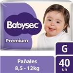 Pañales BABYSEC Premium G X40 Un