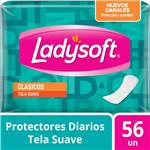 Protectores Diarios LADYSOFT Clasico X56 Un